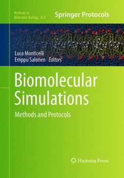 Paperback Biomolecular Simulations: Methods and Protocols Book