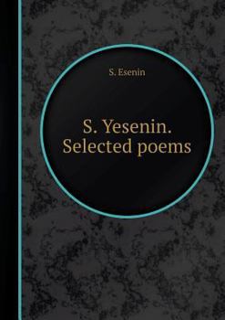 Paperback S. Yesenin. Selected poems [Russian] Book