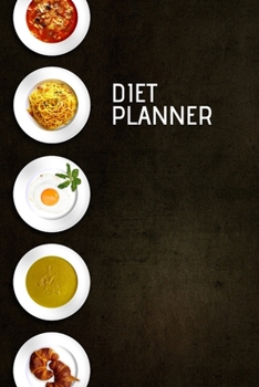 Paperback Diet Planner: Goal Tracker-Meal Journal - For Your Diet, Health, Habits, Activities And Excercises - 12 Week- 3 Month- 90 Days (6 x Book