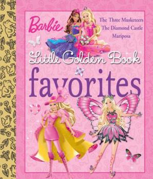 Hardcover Barbie Little Golden Book Favorites Book
