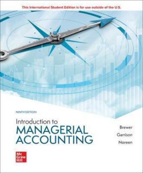 Paperback Introduction to Managerial Accounting (ISE HED IRWIN ACCOUNTING) Book