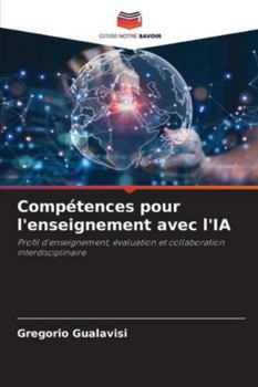 Paperback Compétences pour l'enseignement avec l'IA [French] Book