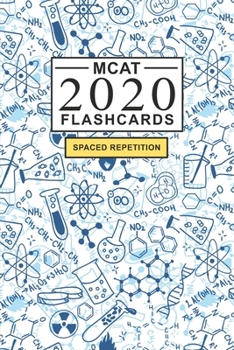 Paperback MCAT Flashcards: Create your own flash cards for MCAT prep. Includes Spaced Repetition Schedule and Lapse Tracker - General Chemistry c Book
