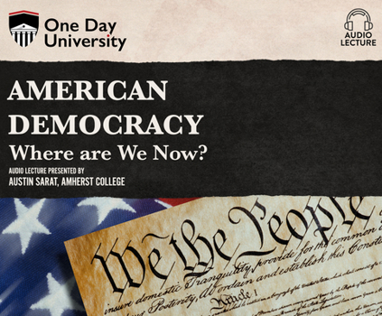Audio CD American Democracy: Where Are We Now? Book