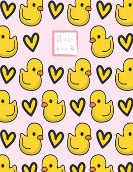 Notebook: Cute ducks Notebook for Kids and Lined pages, Extra large (8.5 x 11) inches, 110 pages, White paper (Notebook and journal)