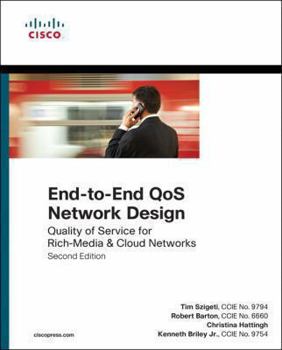 Hardcover End-To-End QoS Network Design Book
