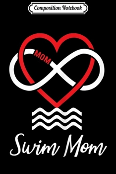 Composition Notebook: Womens Womens Vintage Swim Mom - Swimming Family Swimmer Journal/Notebook Blank Lined Ruled 6x9 100 Pages