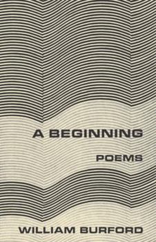 Paperback A Beginning: Poems Book