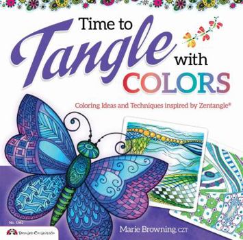 Paperback Time to Tangle with Colors Book