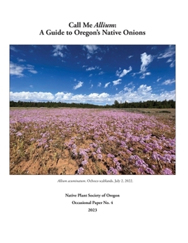 Paperback Occasional Paper No. 4: Native Plant Society of Oregon Occasional Paper No. 4 Book
