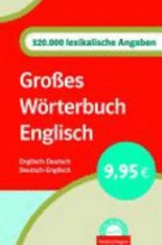 Hardcover Großes Wörterbuch Englisch [German] Book