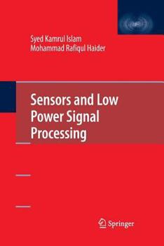 Paperback Sensors and Low Power Signal Processing Book