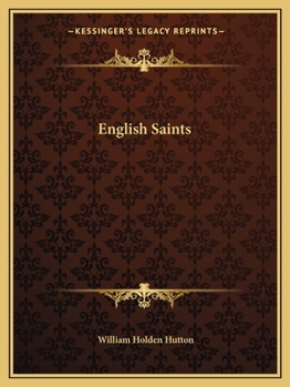 Paperback English Saints Book