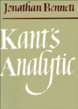 Kant's Analytic - Book  of the Cambridge Philosophy Classics