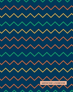 Medicine Logbook: Large Print - Daily Medicine Tracker Notebook- Undated Personal Medication Organizer