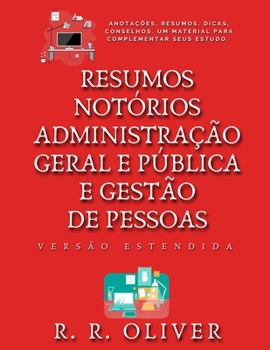 Paperback Resumos Notórios: Administração Geral e Pública e Gestão de Pessoas - Versão Estendida [Portuguese] Book