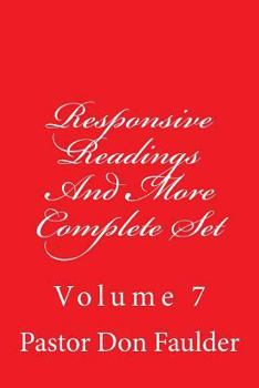 Paperback Responsive Readings And More: Complete Set Book