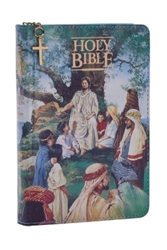 Hardcover Seaside Bible-KJV-Child Zipper Closure Book