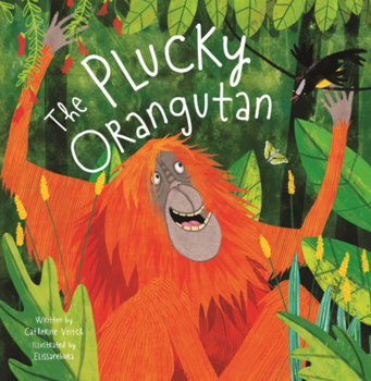 Library Binding Plucky Orangutan Book