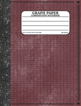 Graph Paper Composition Notebook: Math and Science Lover Graph Paper Cover Watercolor (Quad Ruled 4 squares per inch, 100 pages) Birthday Gifts For Math Lover Teacher,Student Notebook