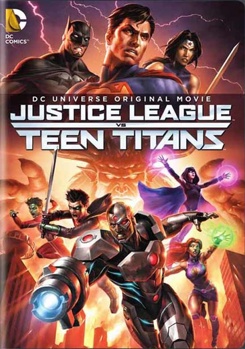 DVD Justice League vs. Teen Titans Book