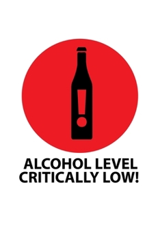 Paperback Notebook: Drunk Beer Alcohol Level Drink Funny Gift 120 Pages, 6X9 Inches, Dot Grid Book