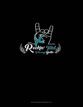 Paperback Rockin' Teal For My Bestie: Storyboard Notebook 1.85:1 Book