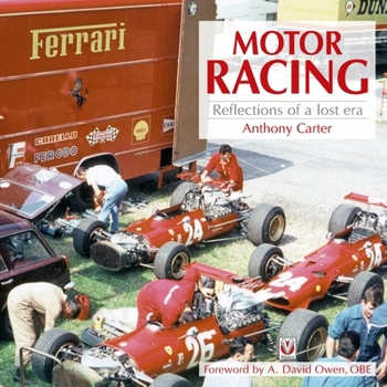 Paperback Motor Racing - Reflections of a Lost Era Book