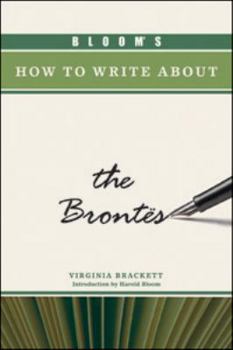 Hardcover Bloom's How to Write about the Brontes Book