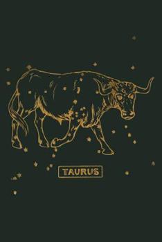 Paperback Taurus Zodiac: Notebook 120-Page Lined Taurus Zodiac Journal Book