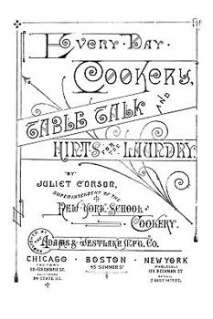 Paperback Every-Day Cookery, Table Talk, and Hints for the Laundry Book