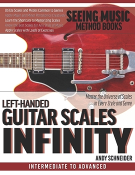 Paperback Left-Handed Guitar Scales Infinity: Master the Universe of Scales in Every Style and Genre Book