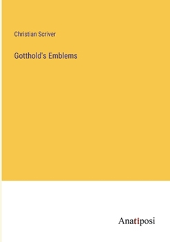 Paperback Gotthold's Emblems Book