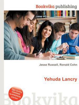 Paperback Yehuda Lancry Book