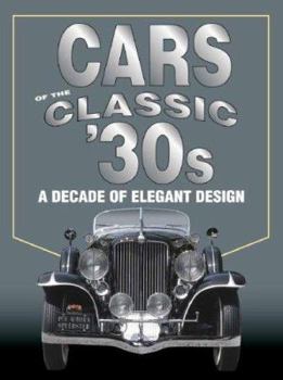 Hardcover Cars of Classic 30s Book