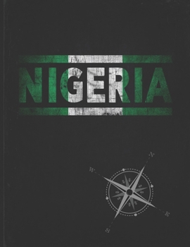 Nigeria: Personalized Gift for Nigerian Friend for Travel  Undated Planner Daily Weekly Monthly Calendar Organizer Journal