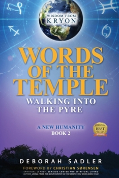 Paperback Words of the Temple: Walking Into the Pyre Book