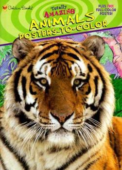 Paperback Totally Amazing Animals (Posters to Color) Book