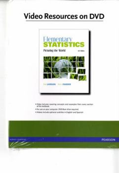 DVD Videos on DVD for Elementary Statistics: Picturing the World Book