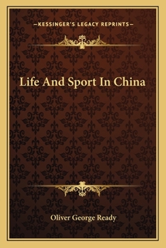 Paperback Life And Sport In China Book