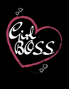 Paperback Girl Boss: Notebook, Journal Gift, Diary, Doodle Gift or Notebook - 6 x 9 Compact Size- 100 Blank Lined Pages, Gift Present Birth Book
