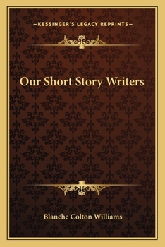 Our Short Story Writers