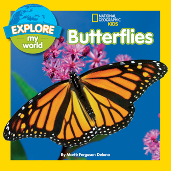 Paperback Explore My World Butterflies Book