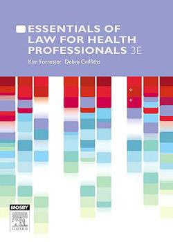 Paperback Essentials of Law for Health Professionals Book