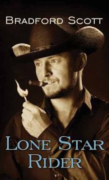 Library Binding Lone Star Rider [Large Print] Book