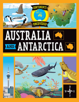 Library Binding Australia and Antarctica Book