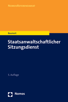 Paperback Staatsanwaltschaftlicher Sitzungsdienst [German] Book