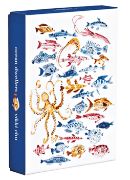 Stationery Ocean Dwellers Notecard Box Book