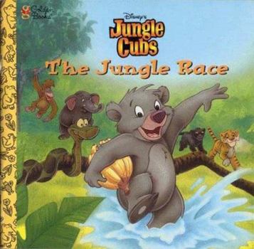 Paperback The Jungle Race: A Look-Look Book (Disney's Jungle Cubs) Book
