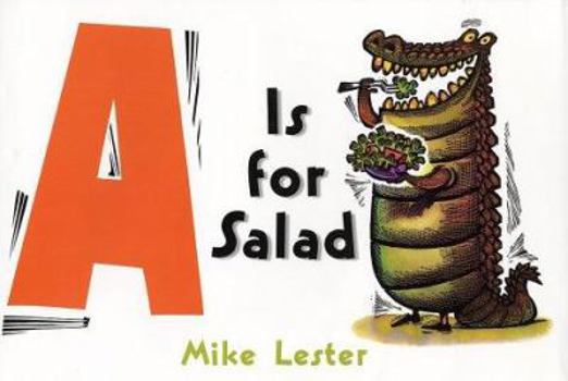 Hardcover A is for Salad Book